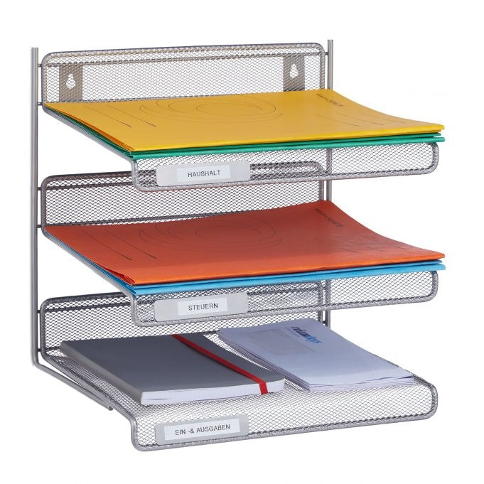 Document storage with 3 compartments