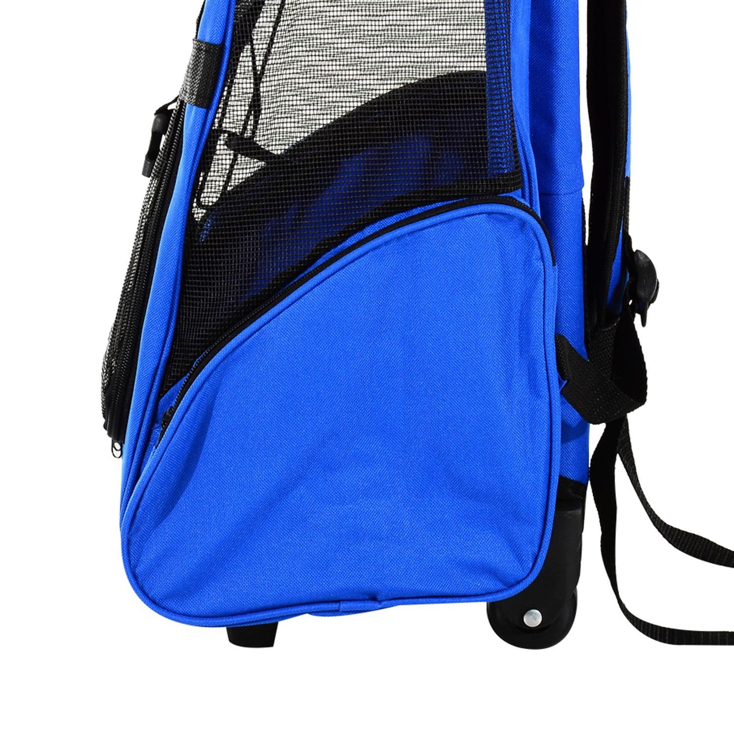 Dog carrier 2-in-1, breathable Oxford fabric, blue
