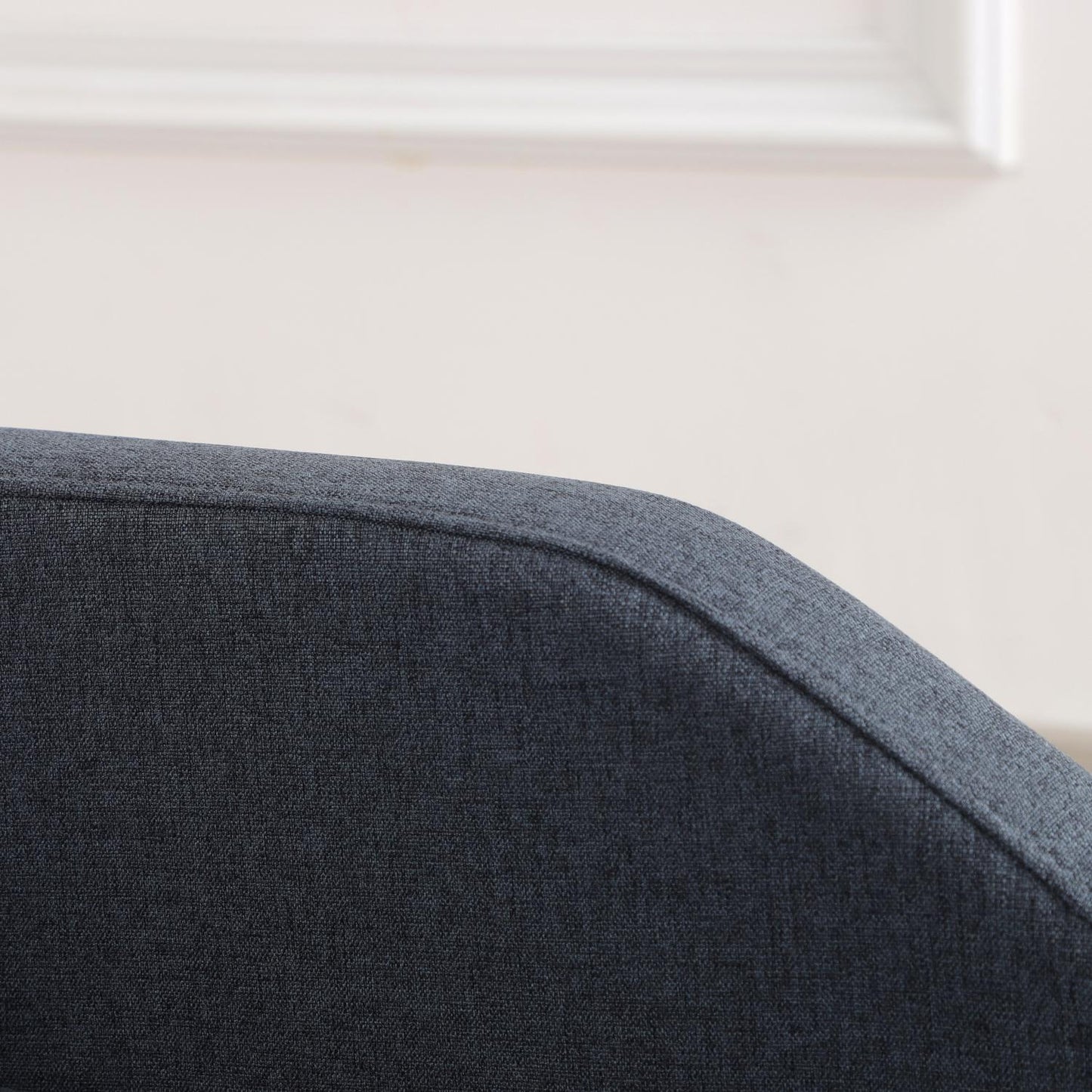 Dog sofa - elevated, wooden legs, dark grey, medium and large