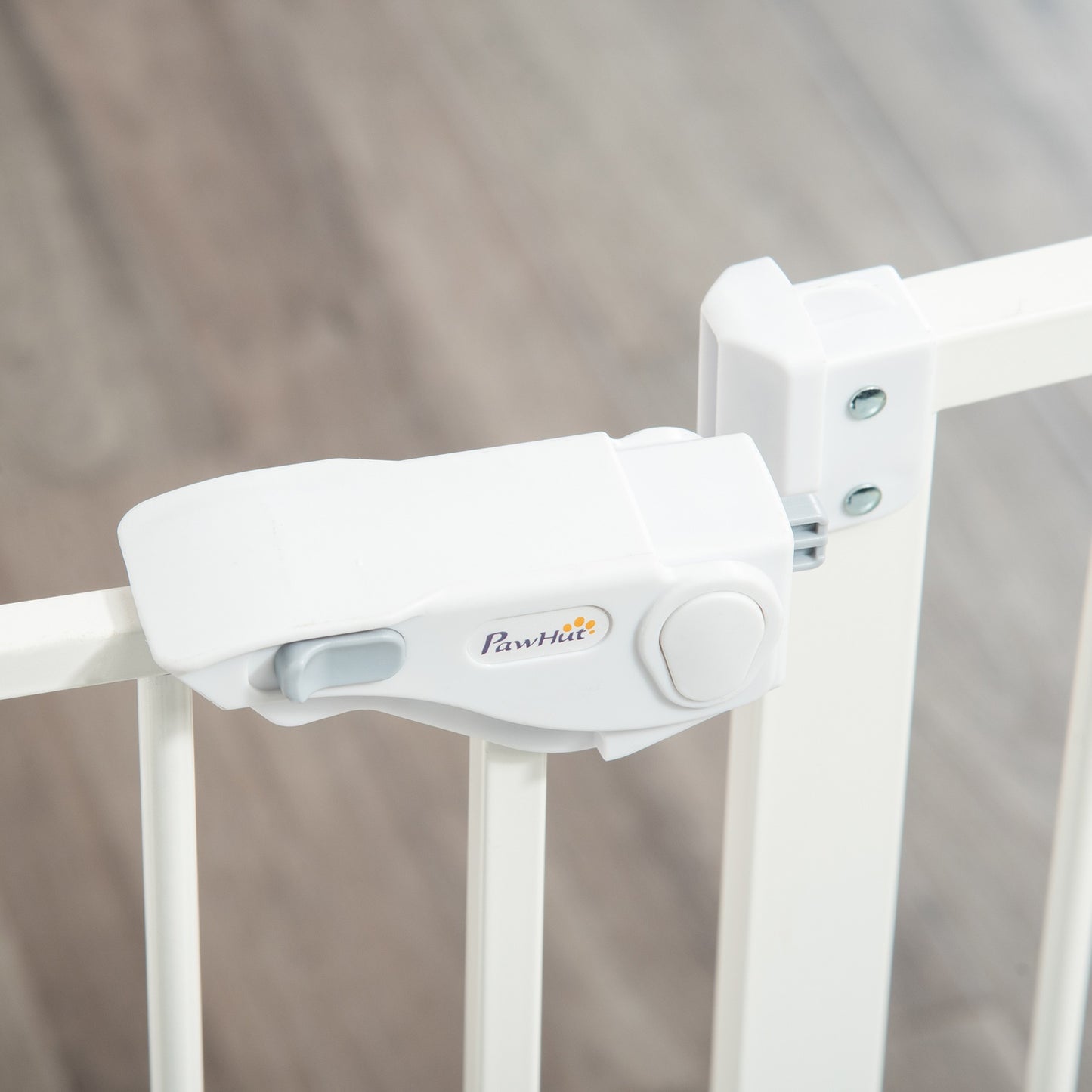 Gate for dogs and babies - no drill, automatic closing, 74-80 cm