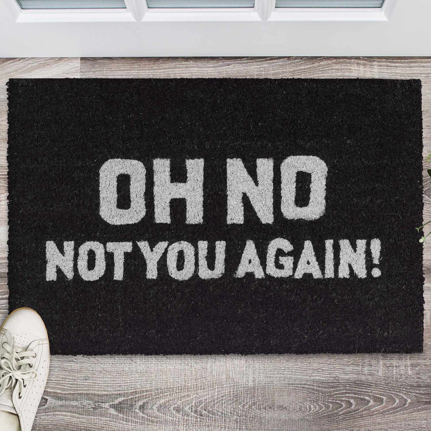 Door mat coconut fiber "Oh No ..."
