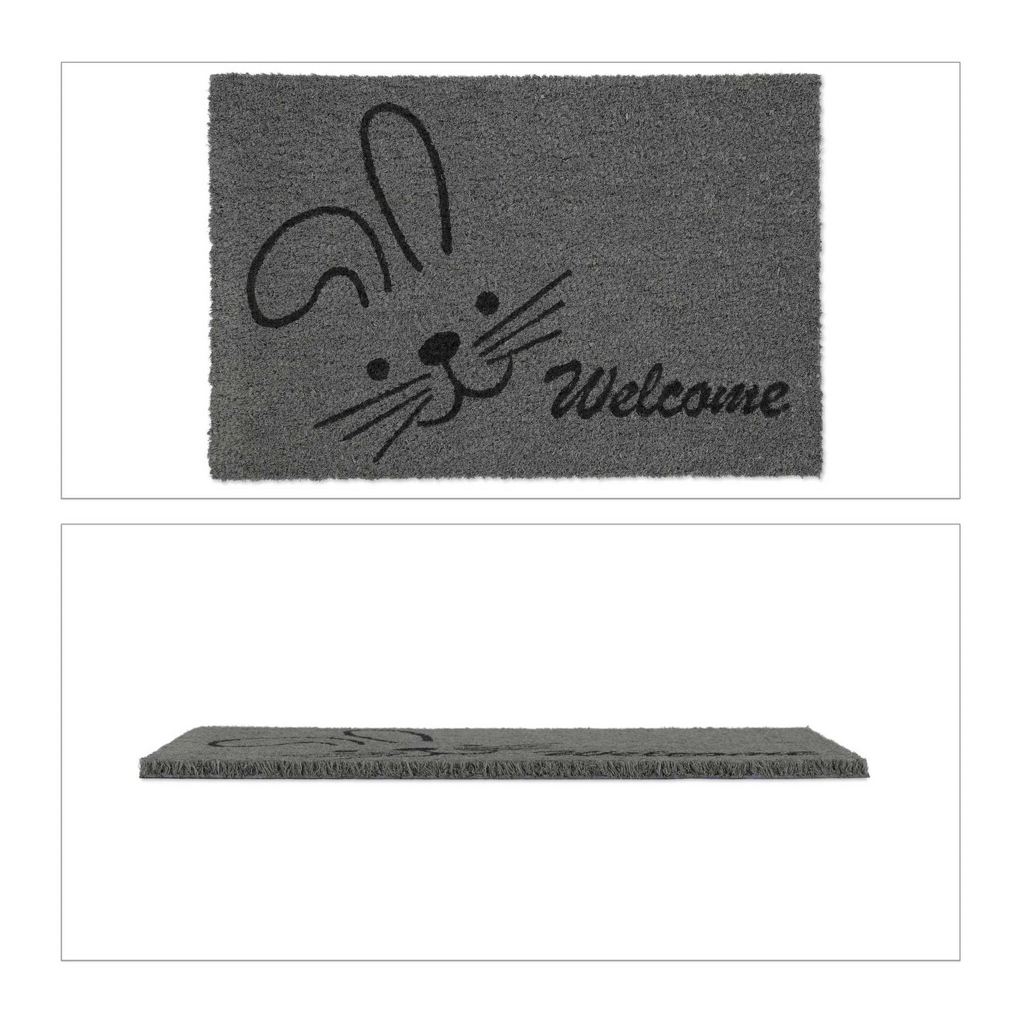Door mat coconut fiber "Welcome"