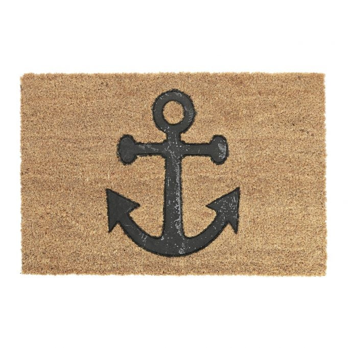 Doormat coconut fiber anchor