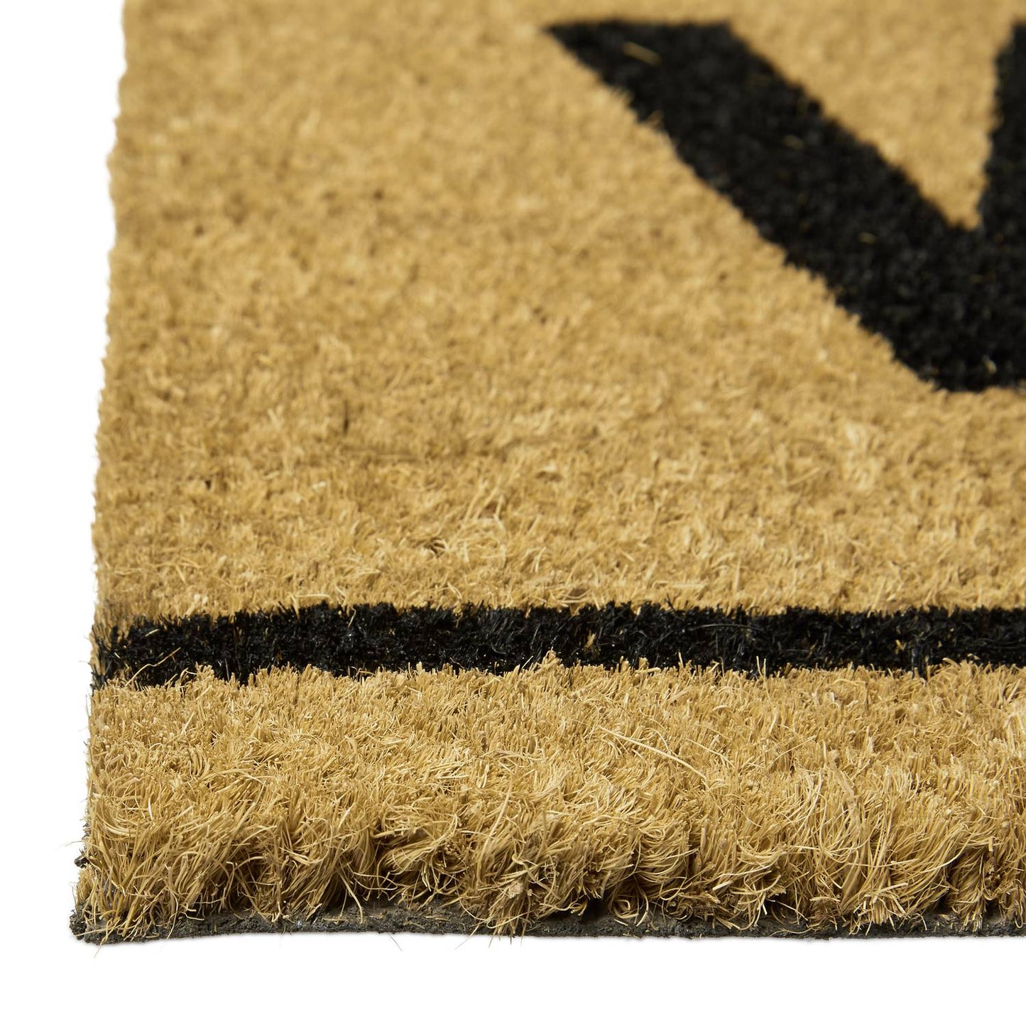 Door mat coconut fiber oblong "Welcome"