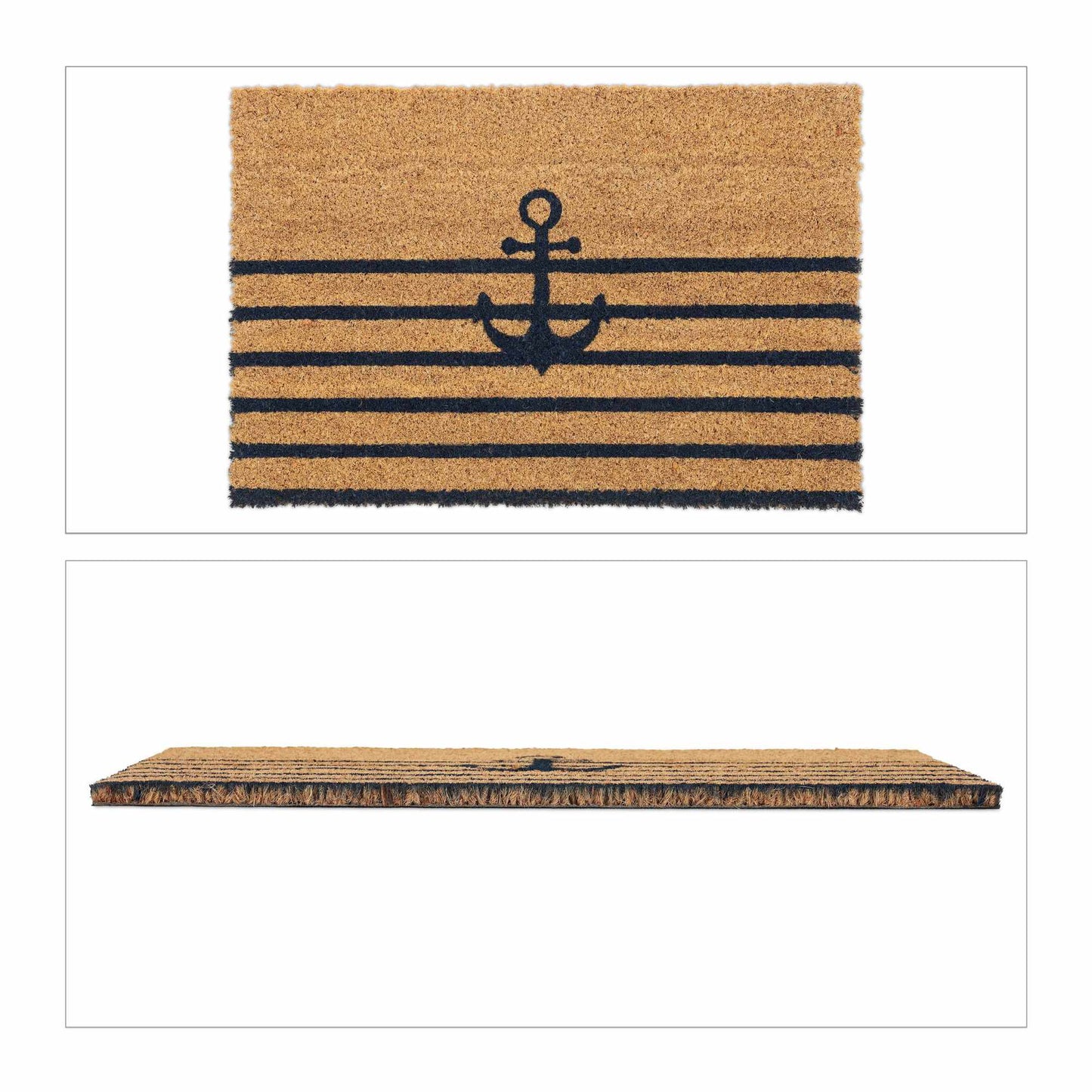 Doormat coconut fiber with anchor
