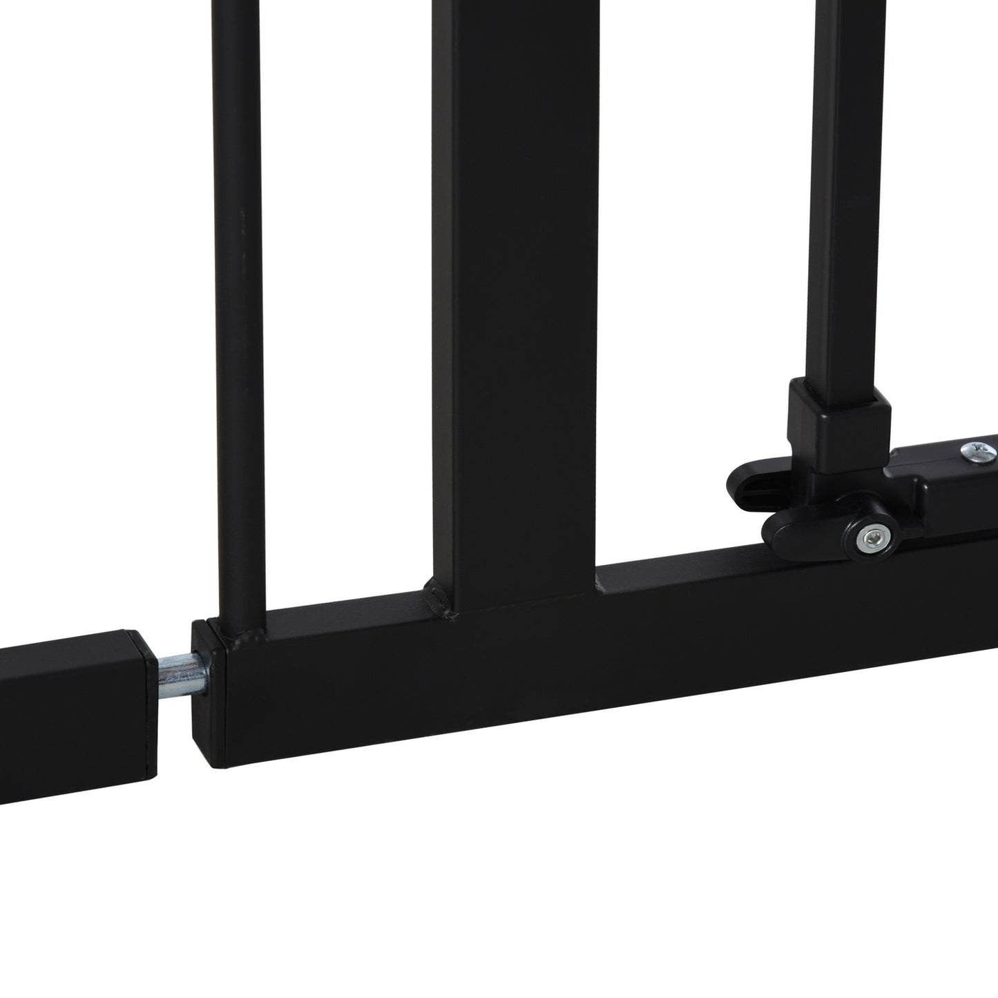 Pet Safety Gate - Metal & Plastic, No Drill, 136.3x76.2cm