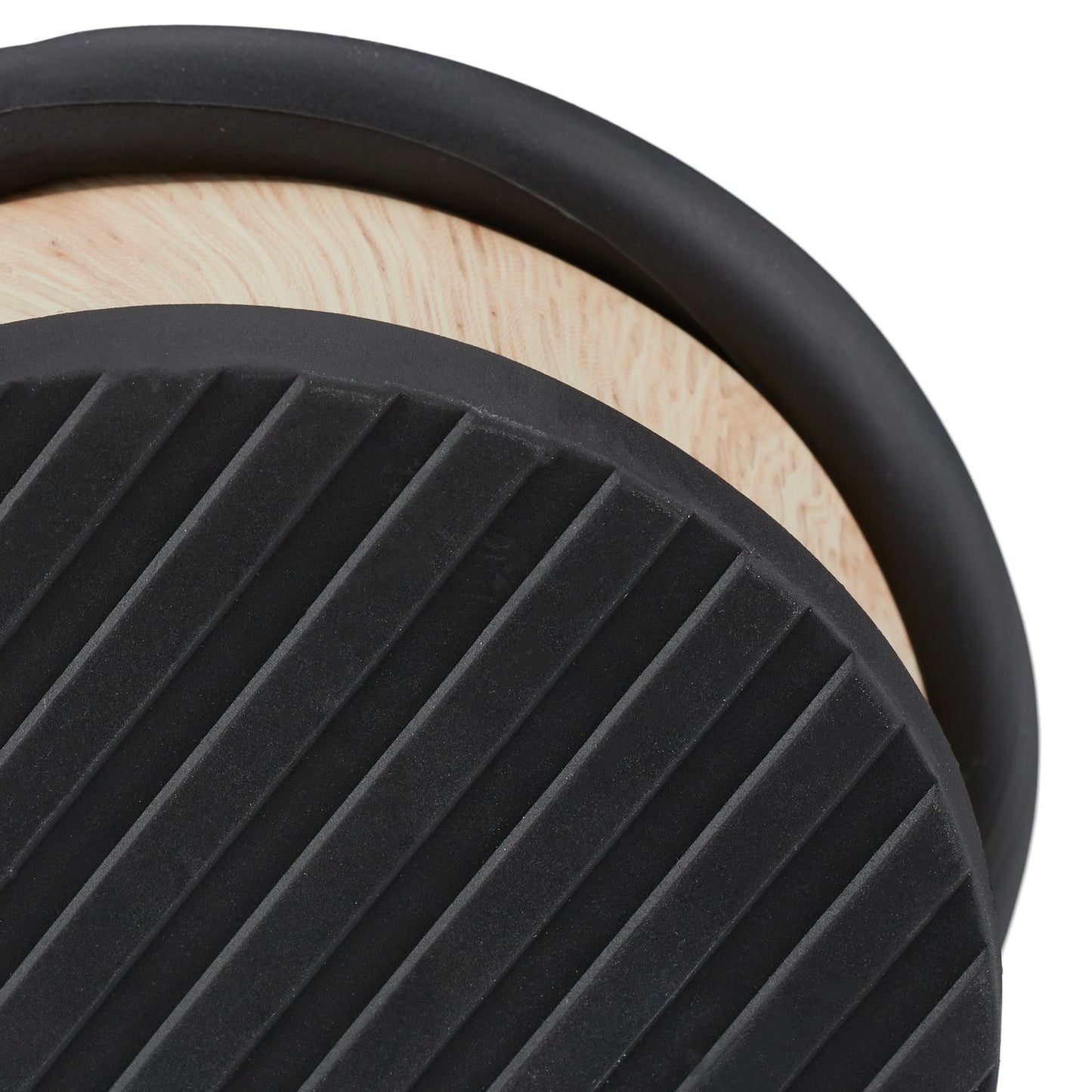Door stop in wood look