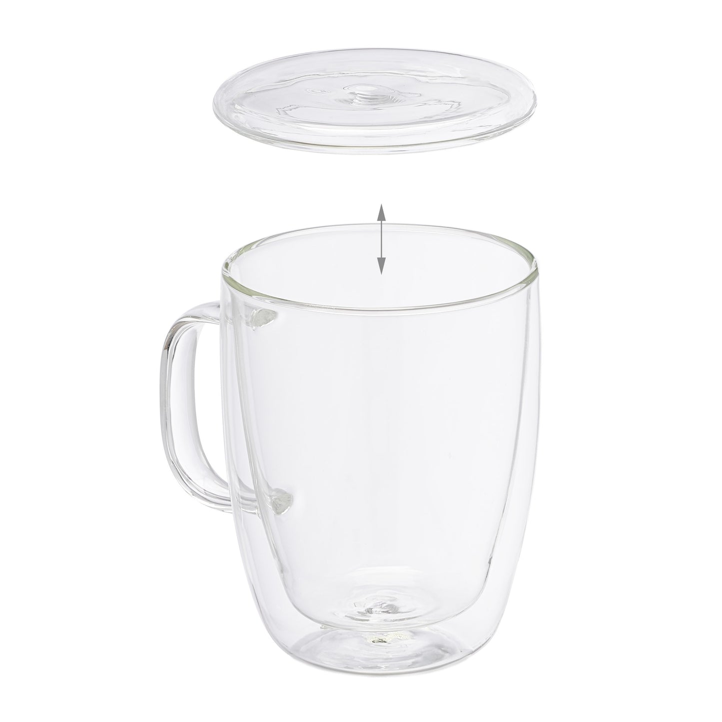 Double Walled Drinking Glasses Set of 2