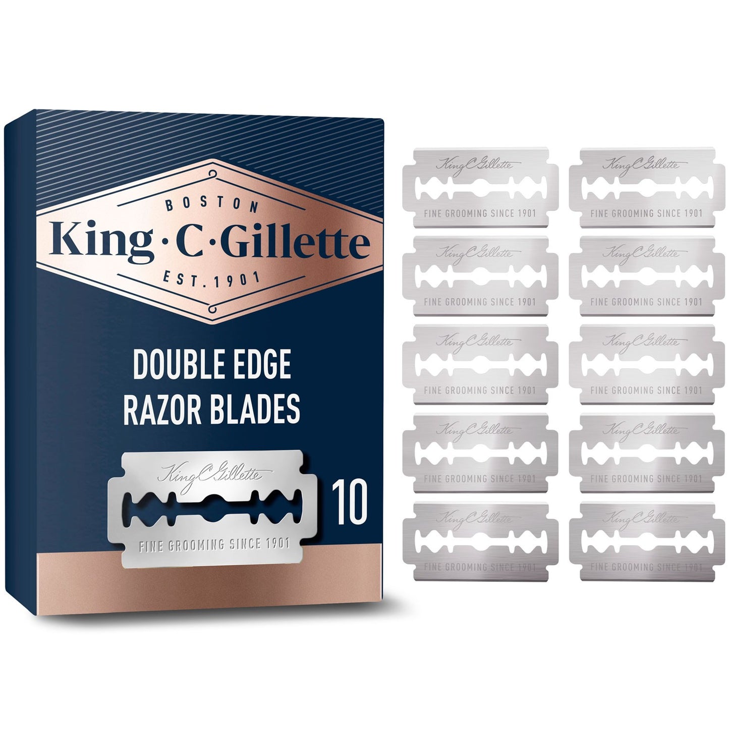 Double coated Safety razor blade 10 pcs