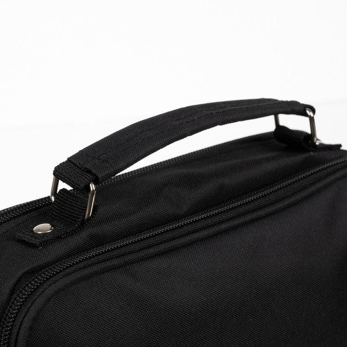 Double extendable pencil case - black Maaleo 24516