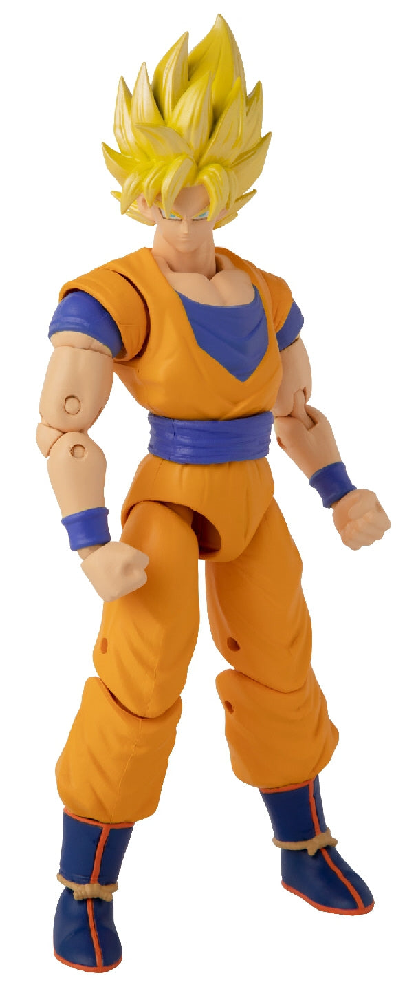 Dragon Stars Poseable Figure With Accessories, 16 Cm - Super Saiyan Goku