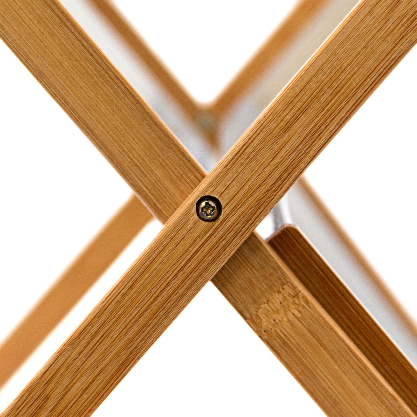 Drain stand CROSS bamboo metal