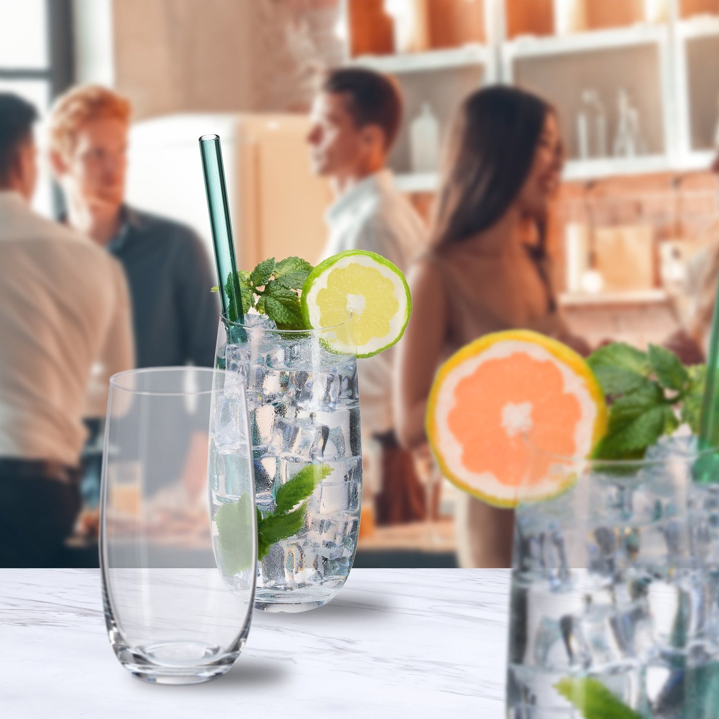Drinking glasses 12-pack