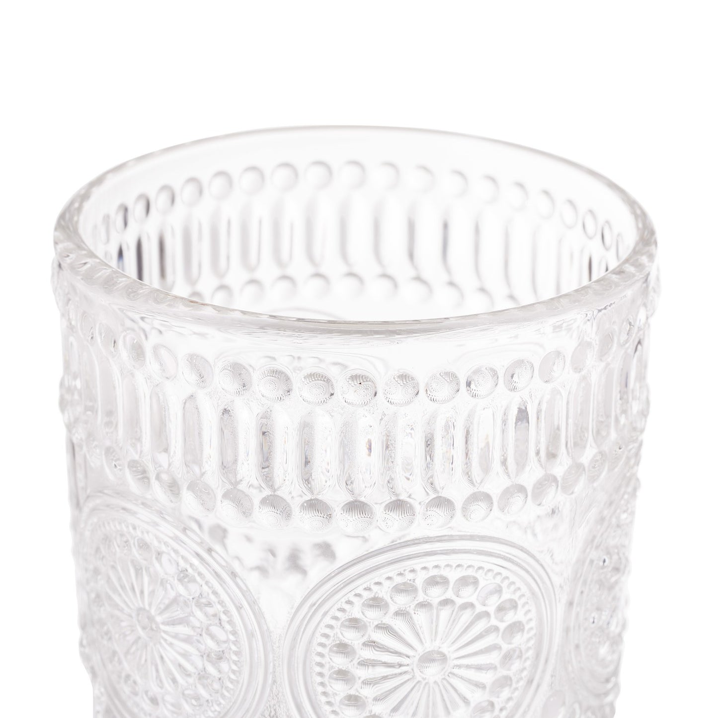 Drinking glasses vintage 40 cl set of 4