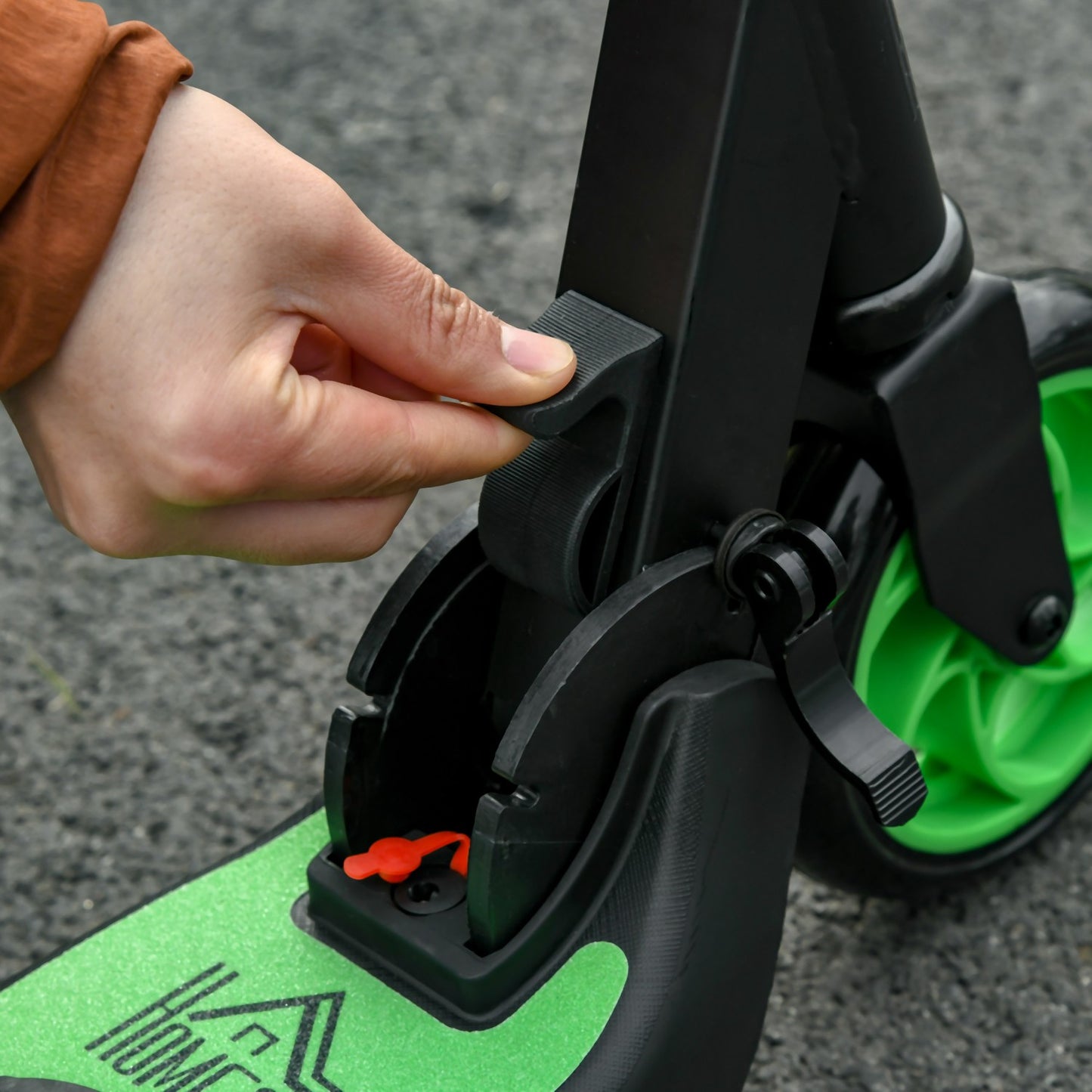 E-Scooter Electric Scooter 120W Motor 6 km Range max. 8 km/h Electric Scooter from 6 years Green+White