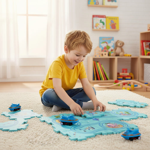 Educational Track Puzzle Set, 25 Pieces, Ages 3+