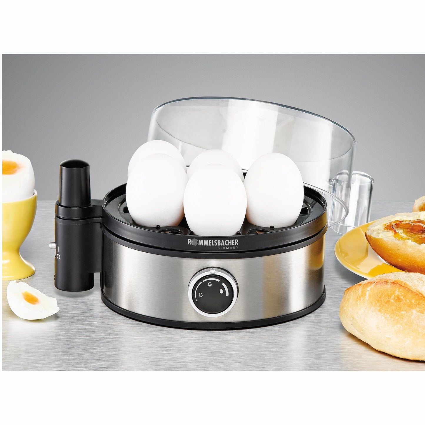 Egg cooker 7 eggs ER 400 Electronic with Stainless steel heating bowl
