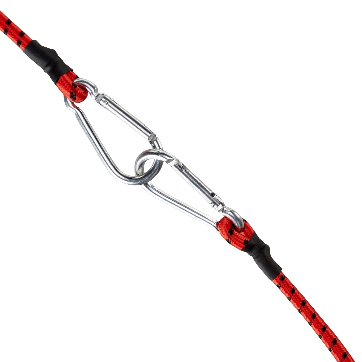 Elastic band set of 3 with carabiner