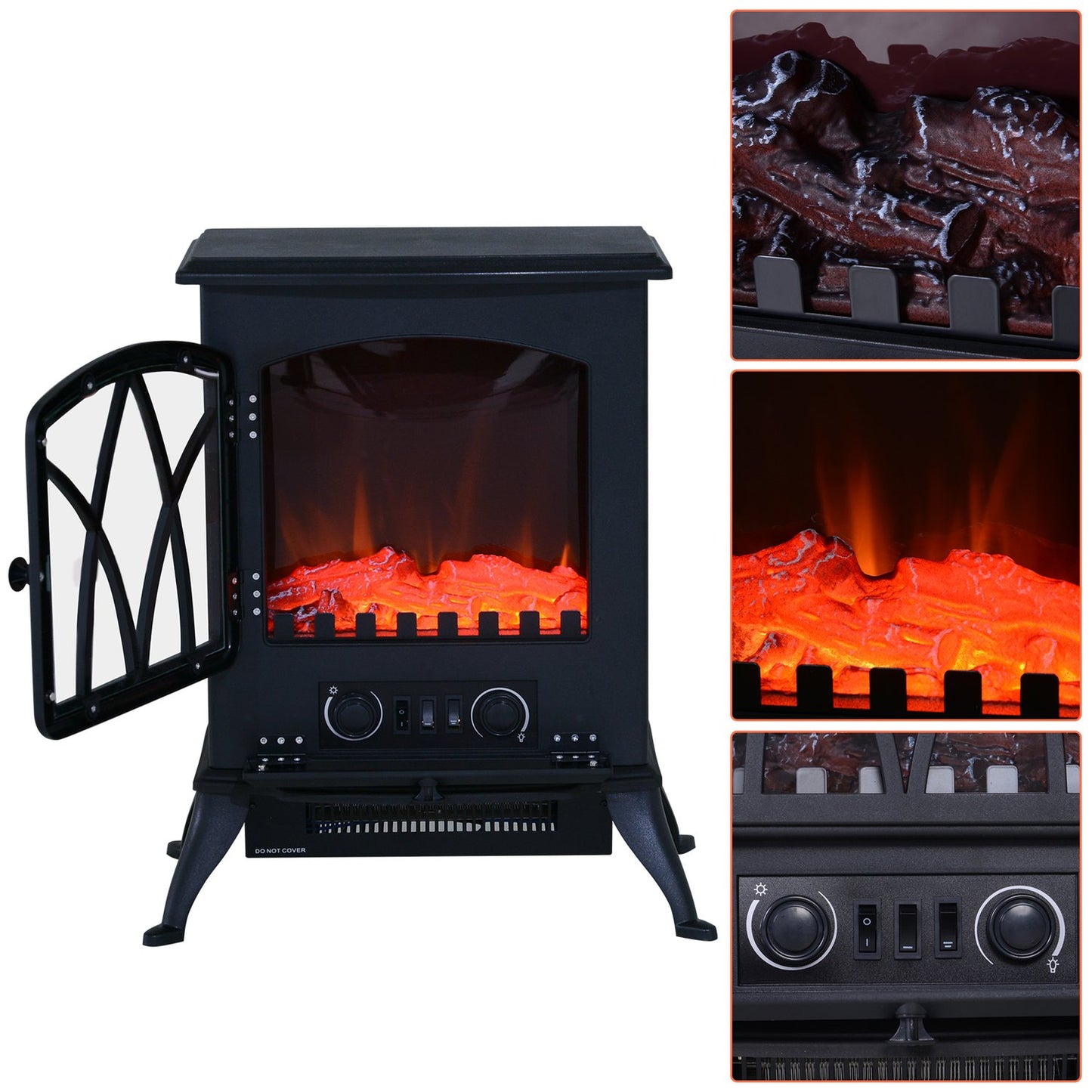 Electric wall stove – Efficient and stylish heating