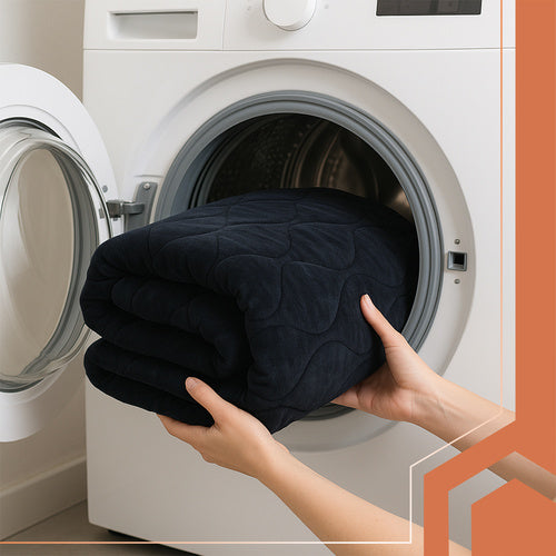 Electric Heated Blanket Mat, 180x130cm, 6 Modes, Remote