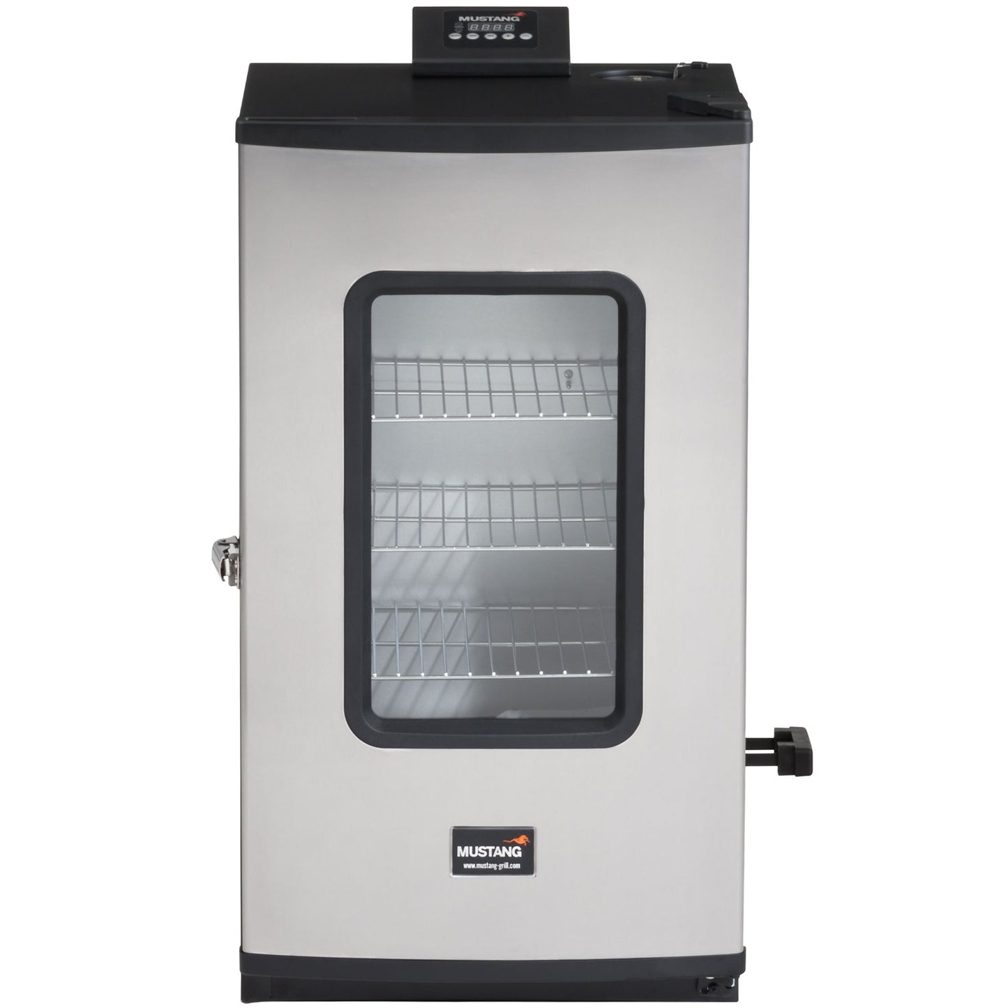 Electric Smoker, 650W, 4 Racks, Digital Control Panel