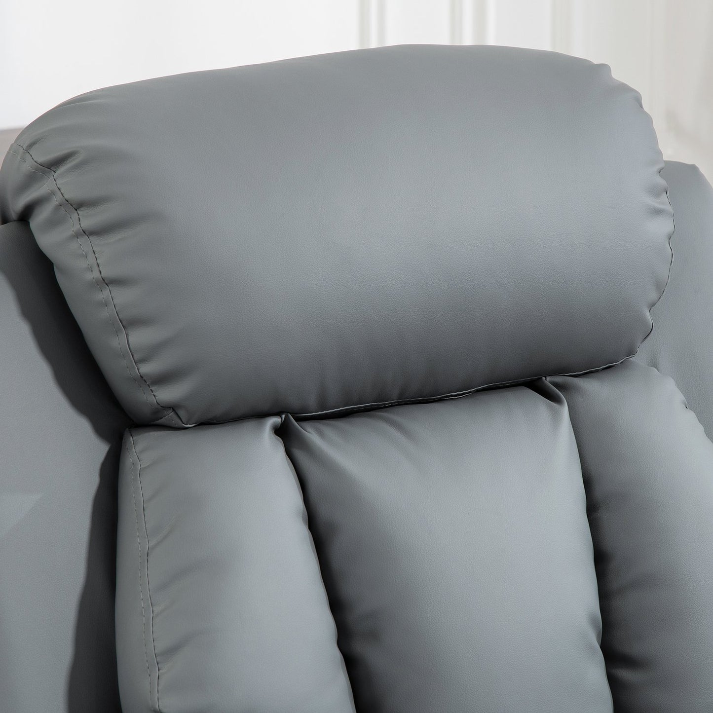 Electric recliner with stand-up aid and remote control