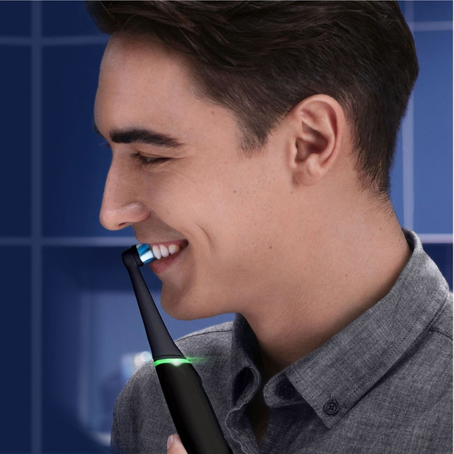 Electric Toothbrush iO6, Black/Light Rose, 3 Brush Heads