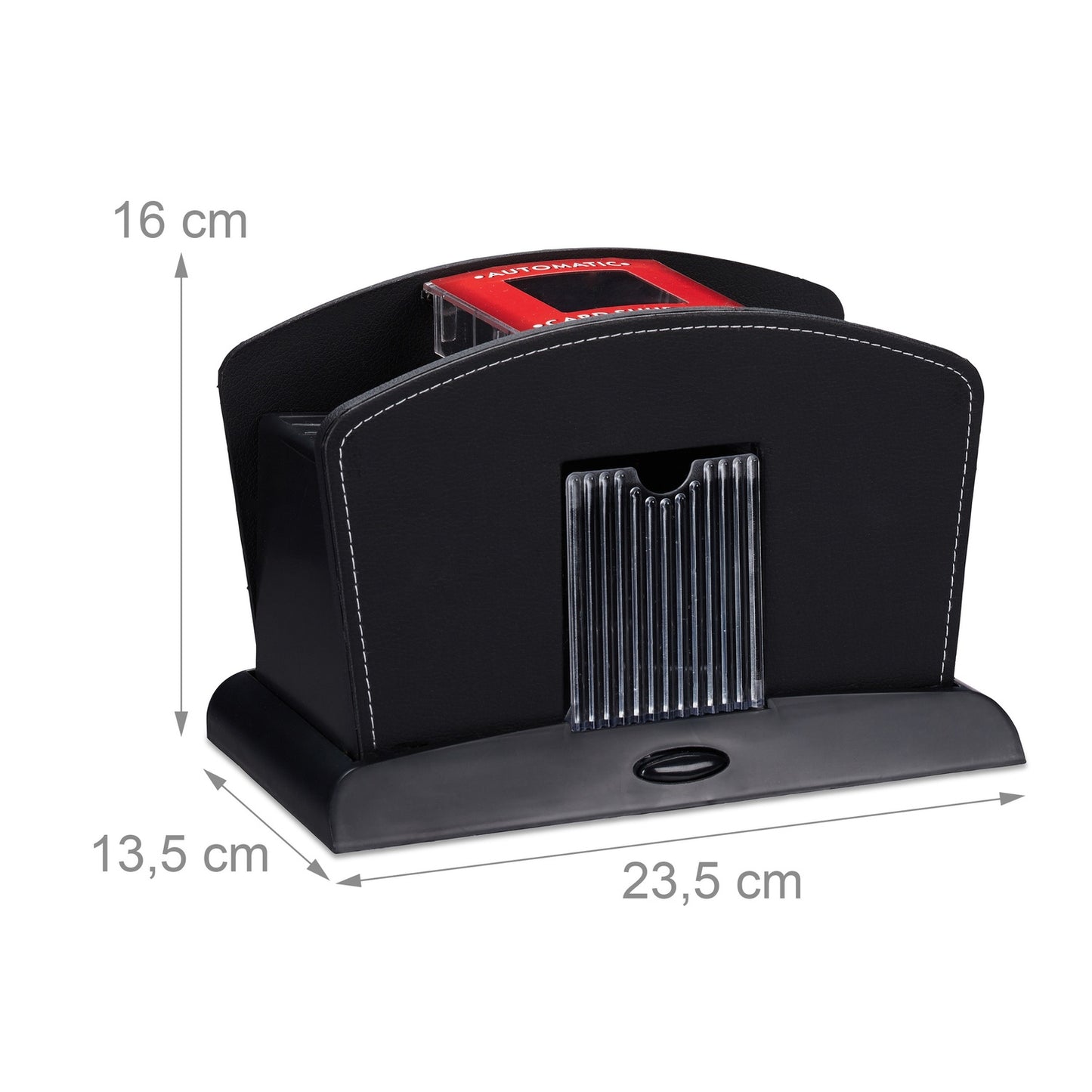 Electric card shuffler for 4 decks