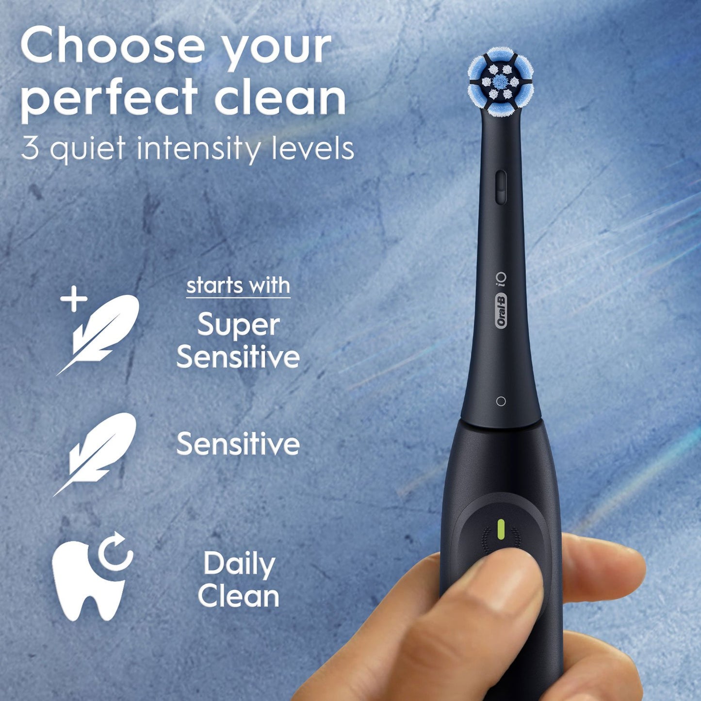 Electric toothbrush iO Simply Easy Clean Night Black