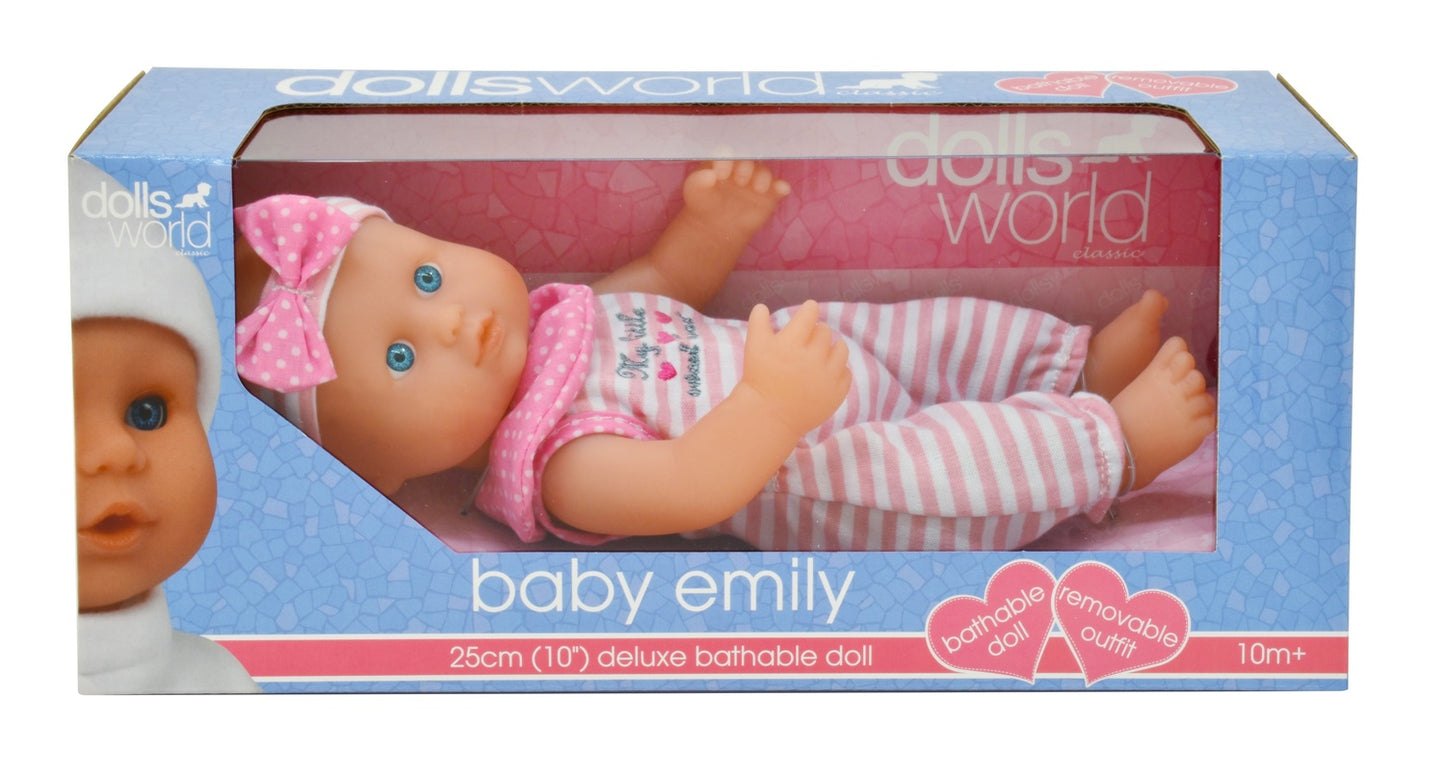 Emily Doll, 25 cm, Realistic Features, Perfect for Play