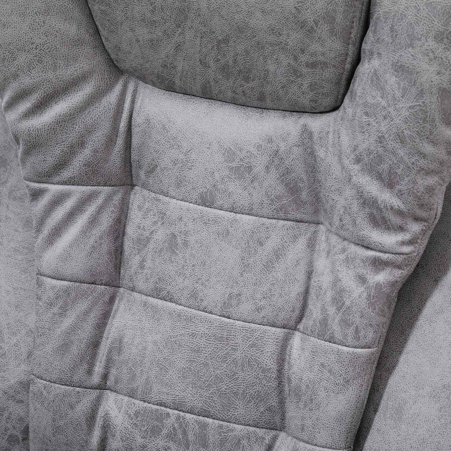 Ergonomic Office Chair with Massage, Recline & Heat, Gray