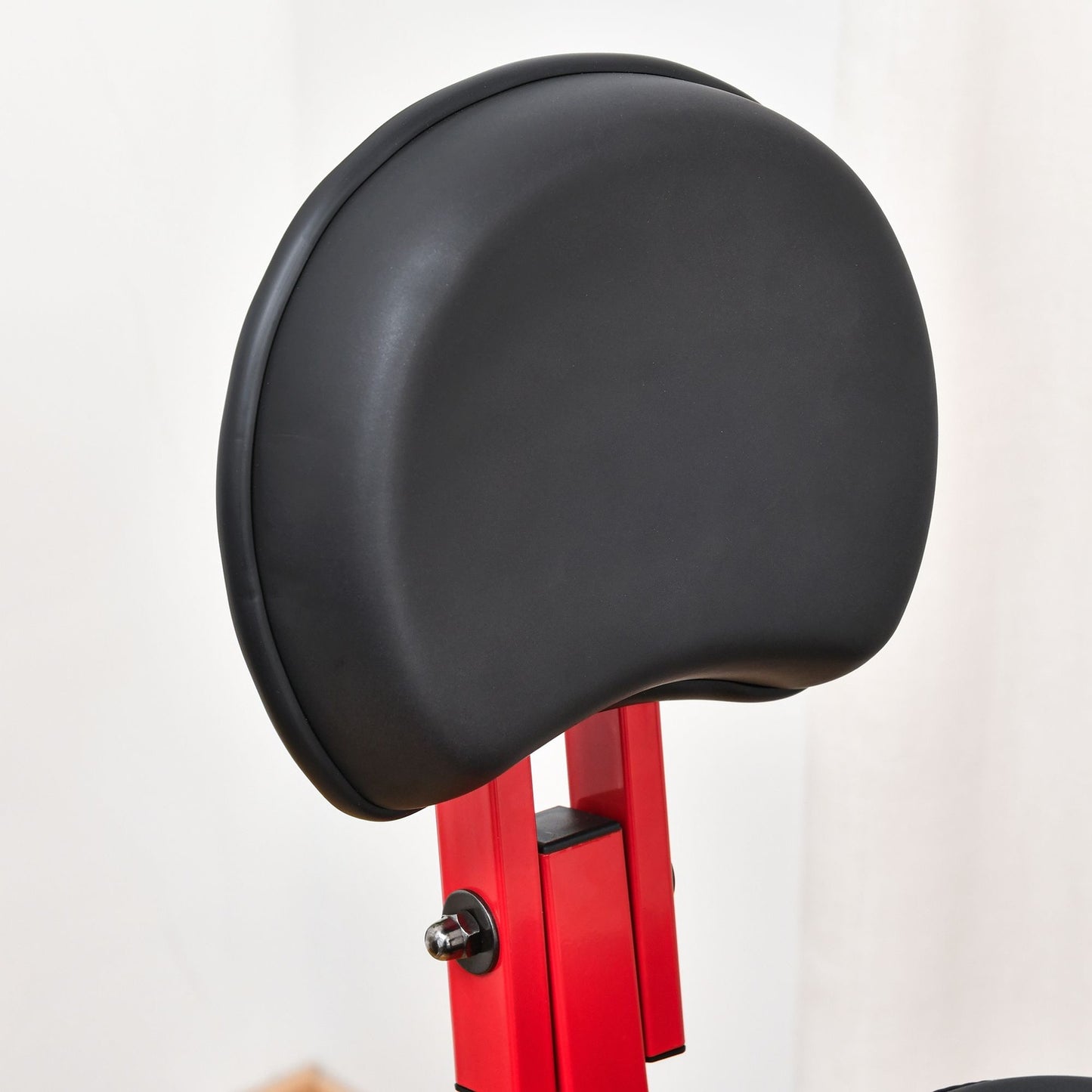 Exercise bike, 1.5 kg flywheel, 8-level resistance, red/black