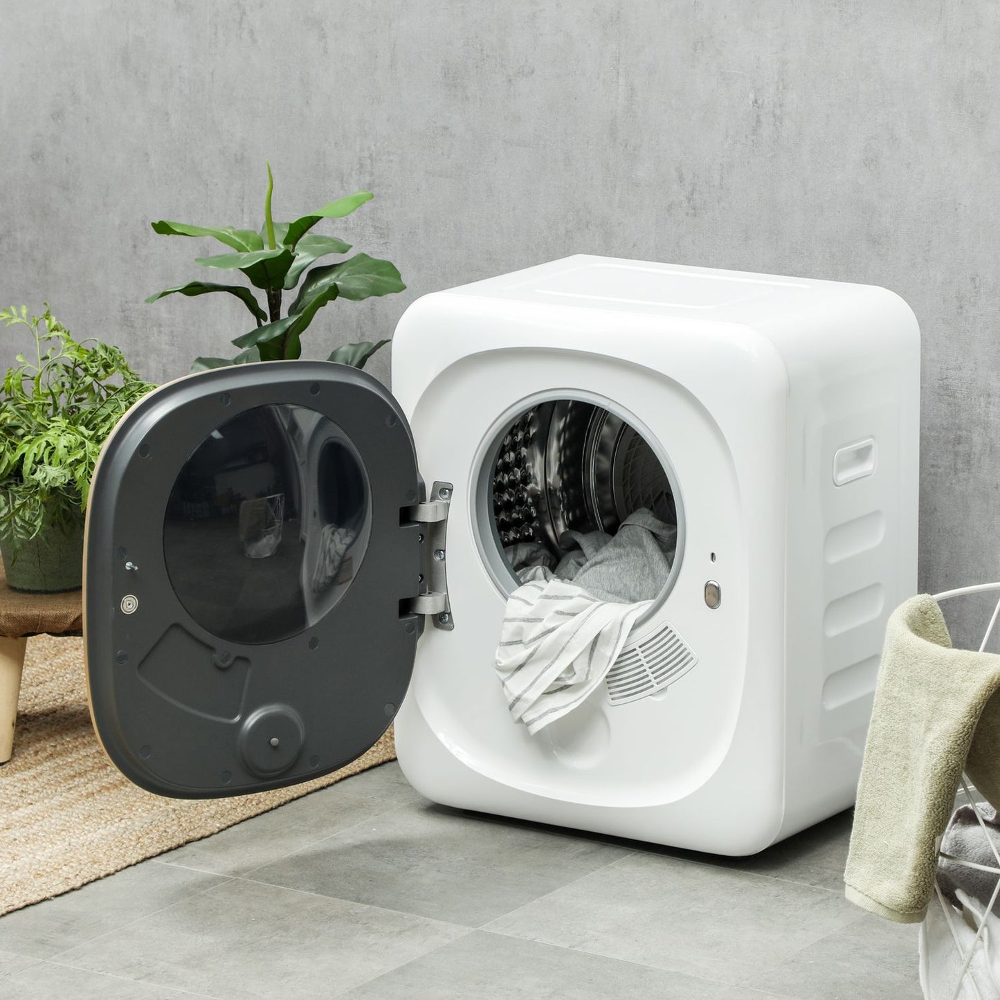 4 kg Exhaust dryer, Disinfection, Smart Mode, White
