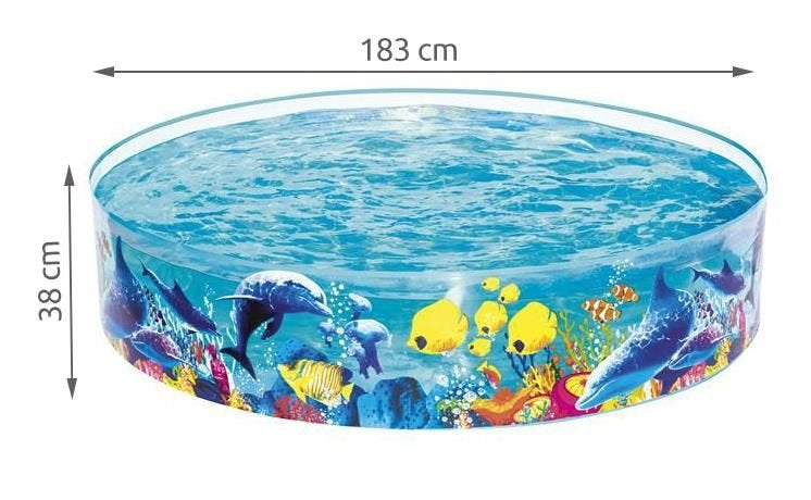 Expansion pool for children 183x38cm BESTWAY 55030