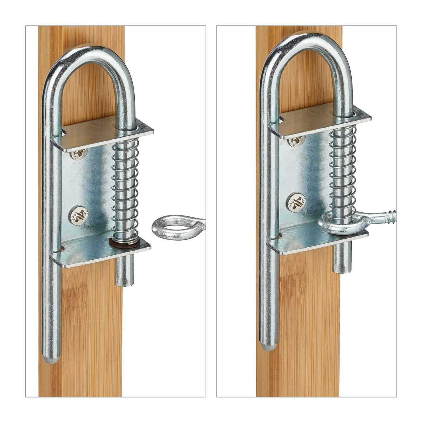 Extendable Dog Barrier, Natural Bamboo