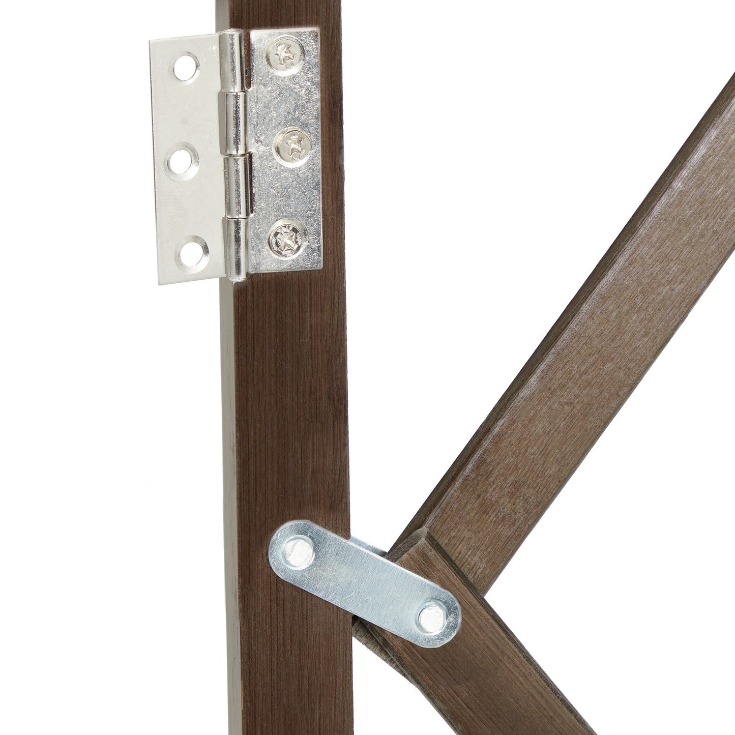 Extendable dog guard in brown