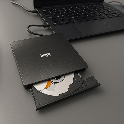 External Drive with CD/DVD Burner, 1TB Capacity