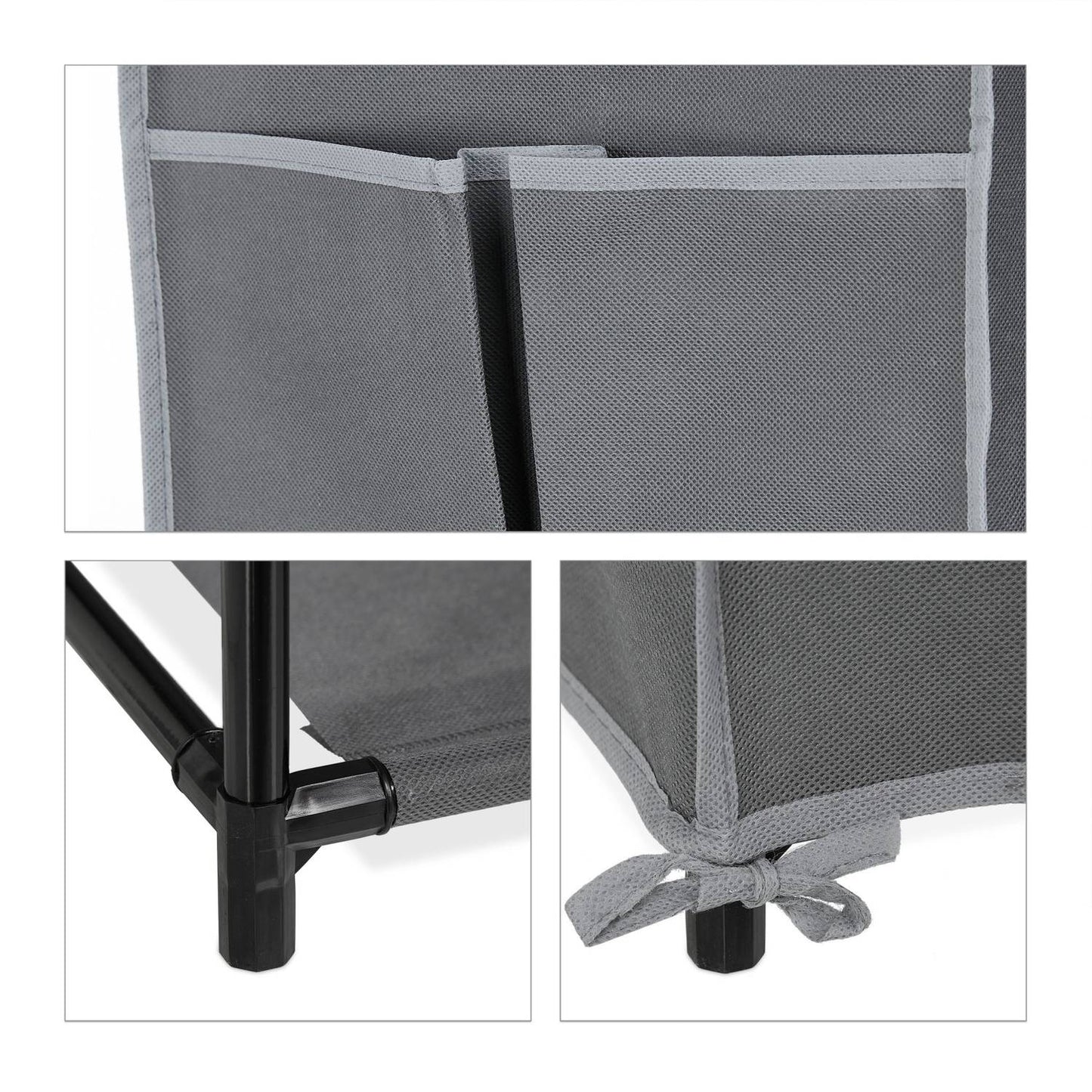 Fabric Shoe Rack, 9 Shelves for 36 Pairs