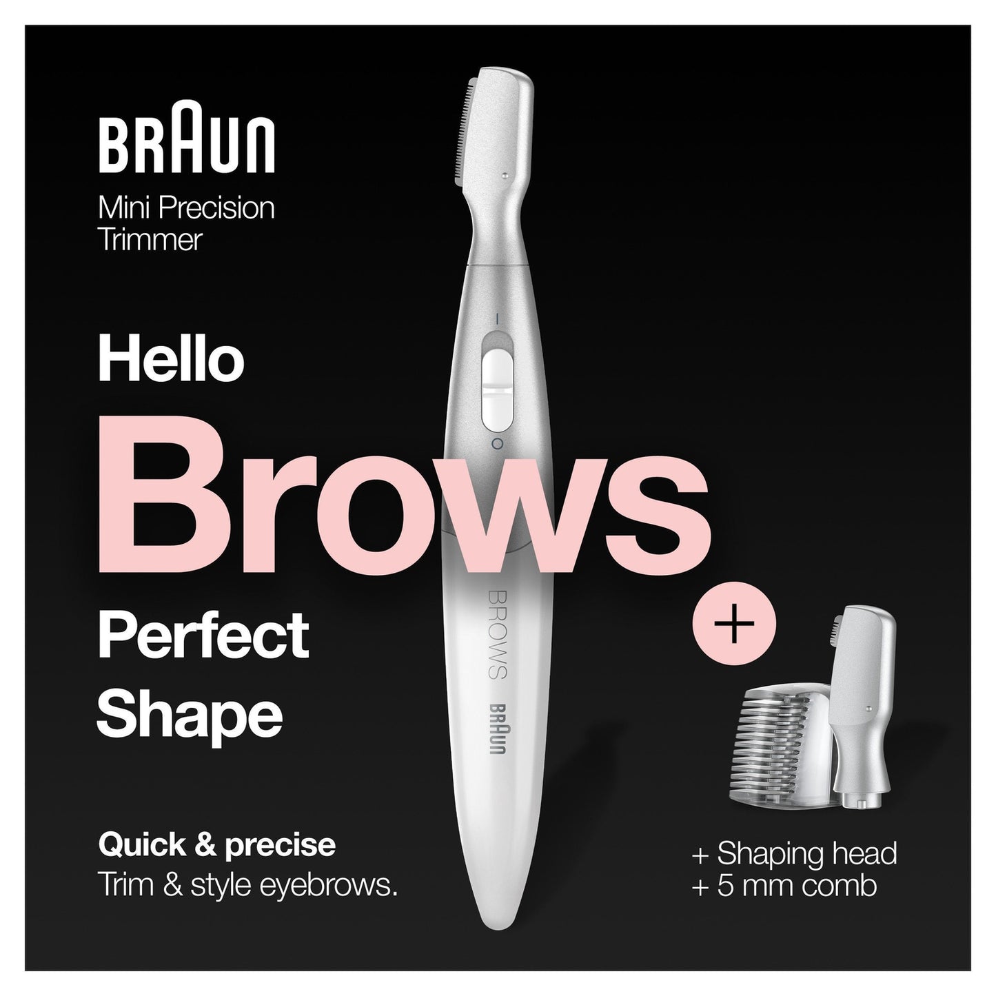 Facial hair remover Mini Precision FG 1106