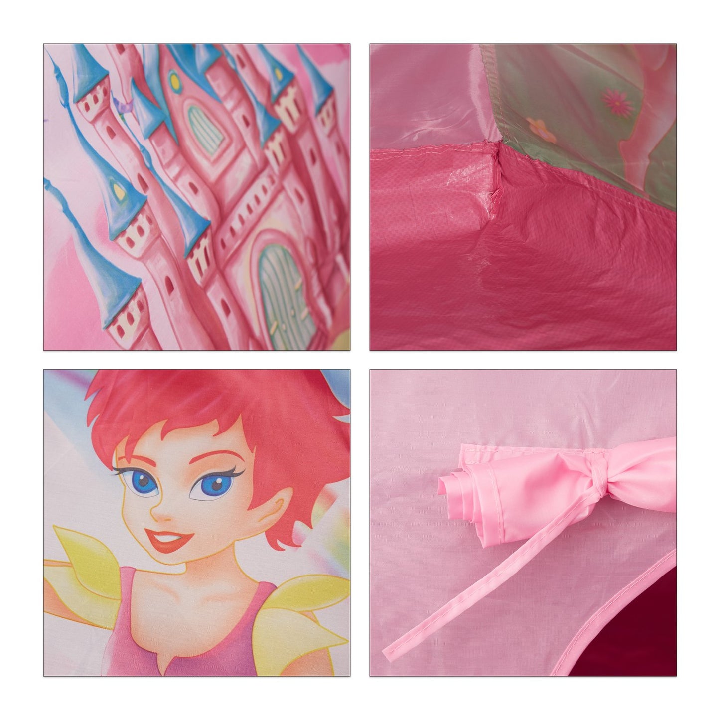 Fairy play tent in pink