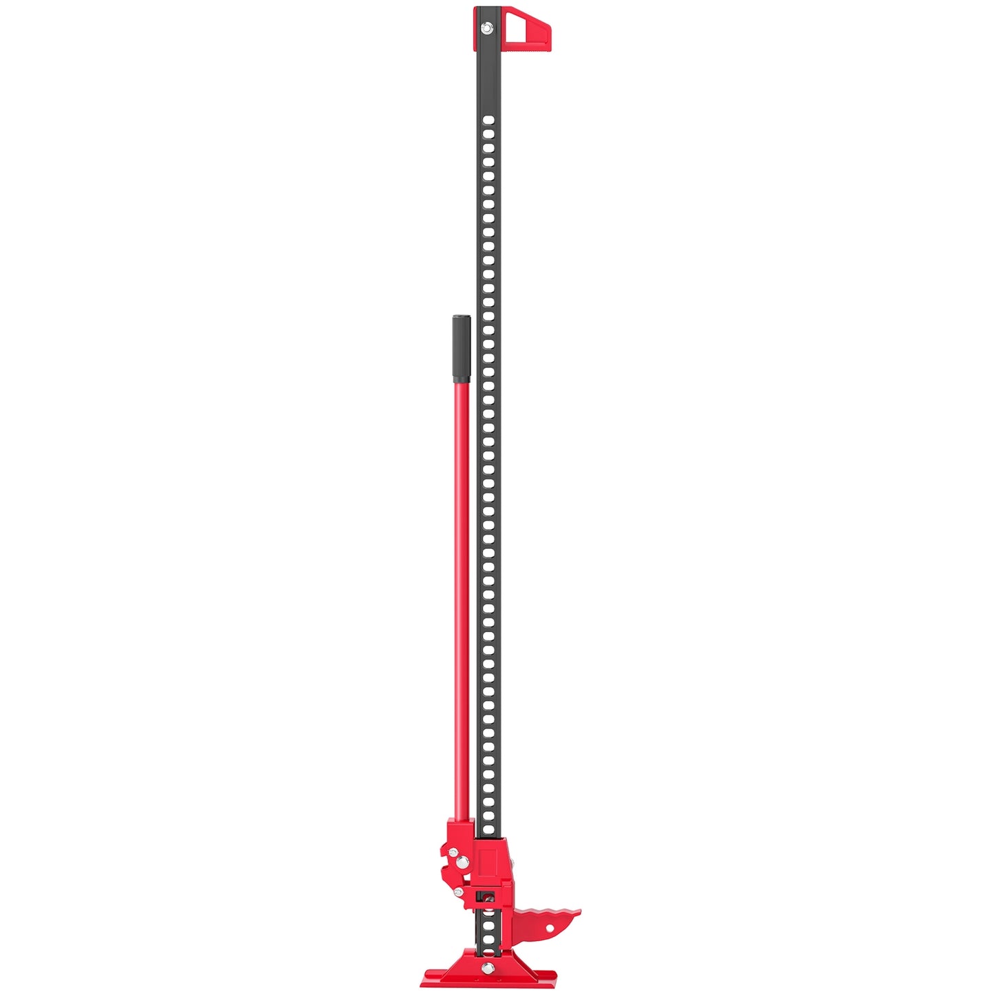 Farm Jack Jack 135 cm 3000 kg load capacity Offroad pole winch made of steel Red+Black