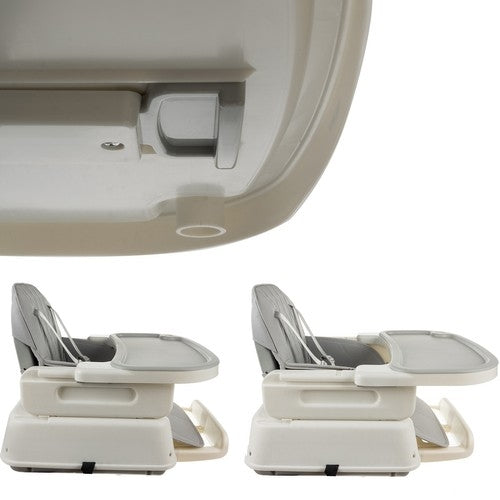 Feeding chair - gray Kruzzel 22014