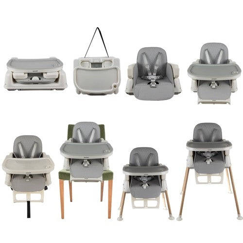Feeding chair - gray Kruzzel 22014