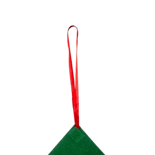 Felt Christmas tree with ornaments 24856