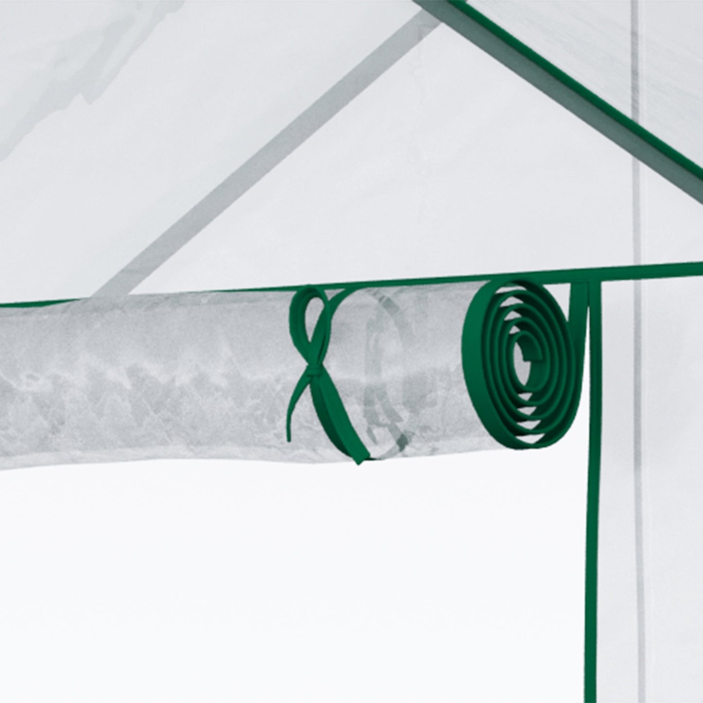 Walk-In tomato greenhouse, 6 shelves, 142x73x195cm
