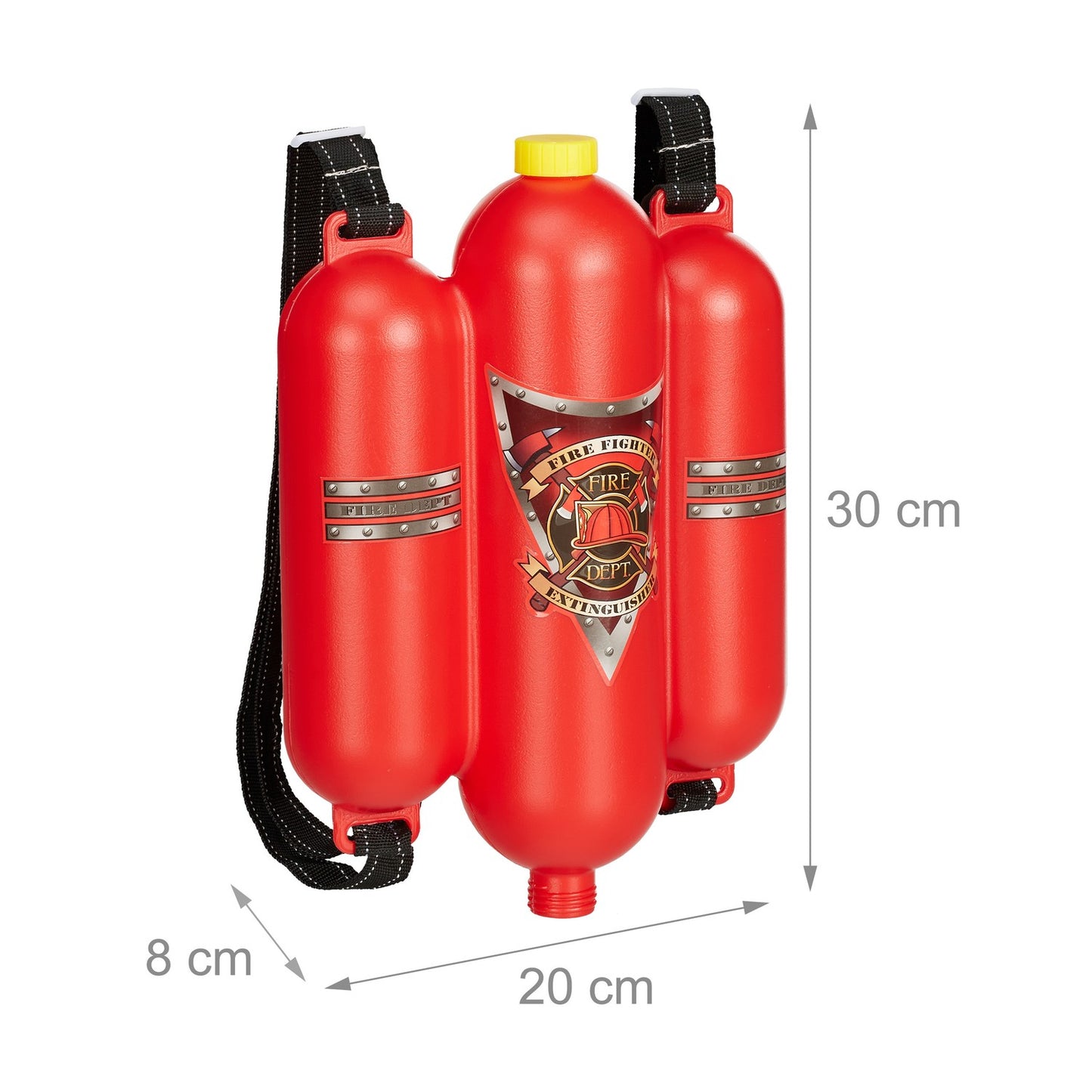 Fire brigade water spray children