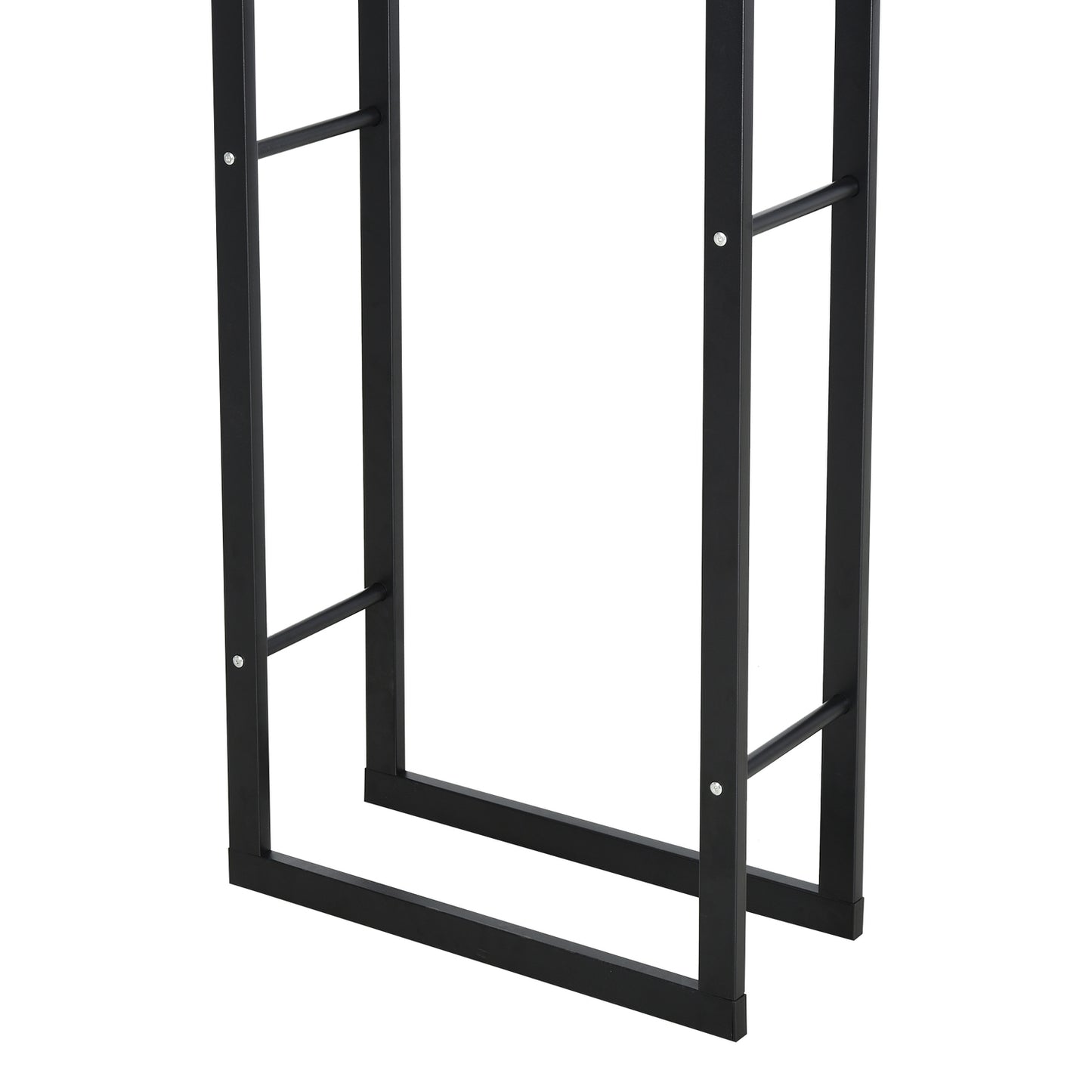 Firewood Rack, Metal, 40x25x150 cm, Holds Up to 100kg
