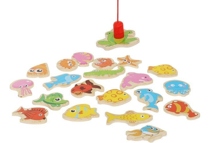 Fishing game with a magnet 22 el.