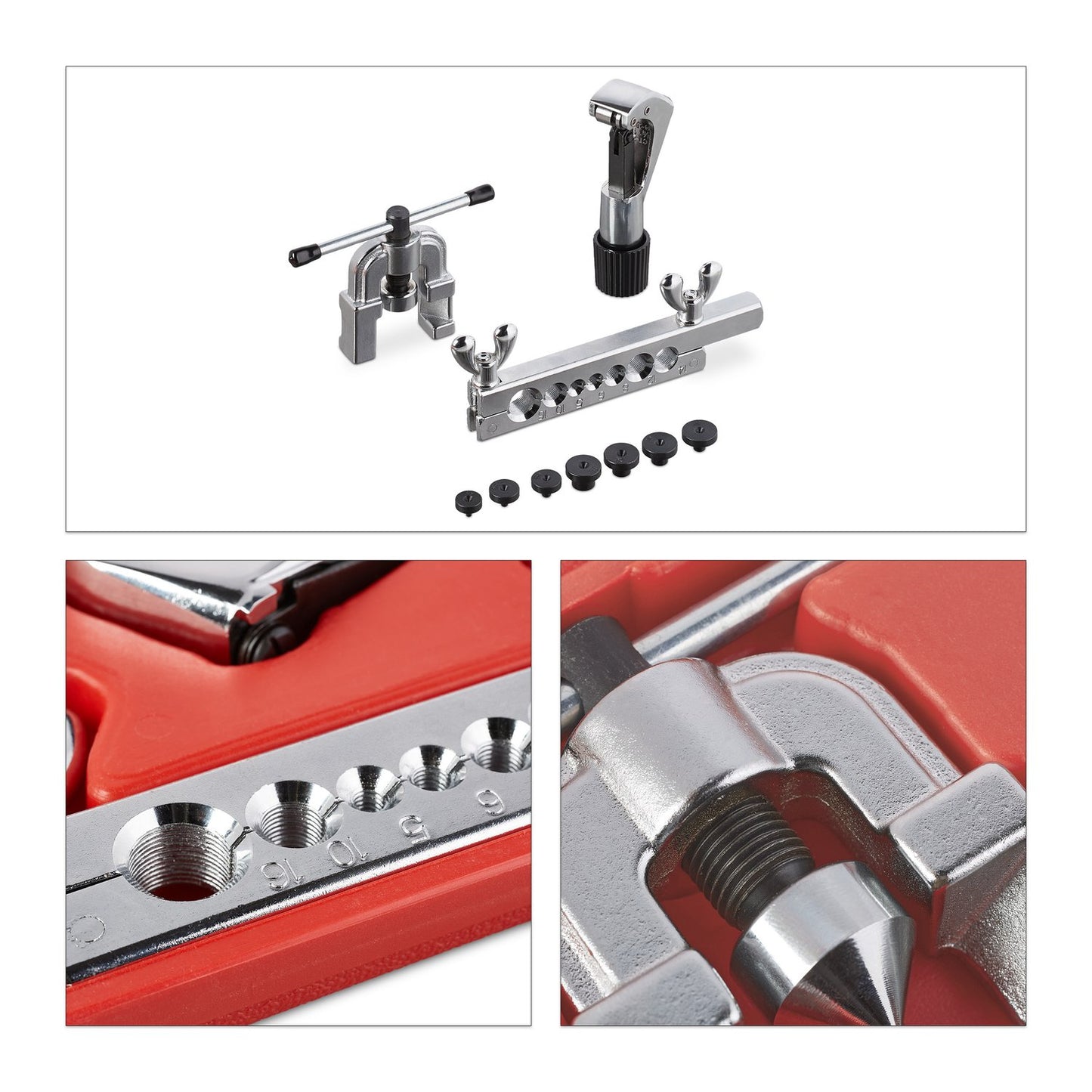 Flaring Tool with Pipe Cutter