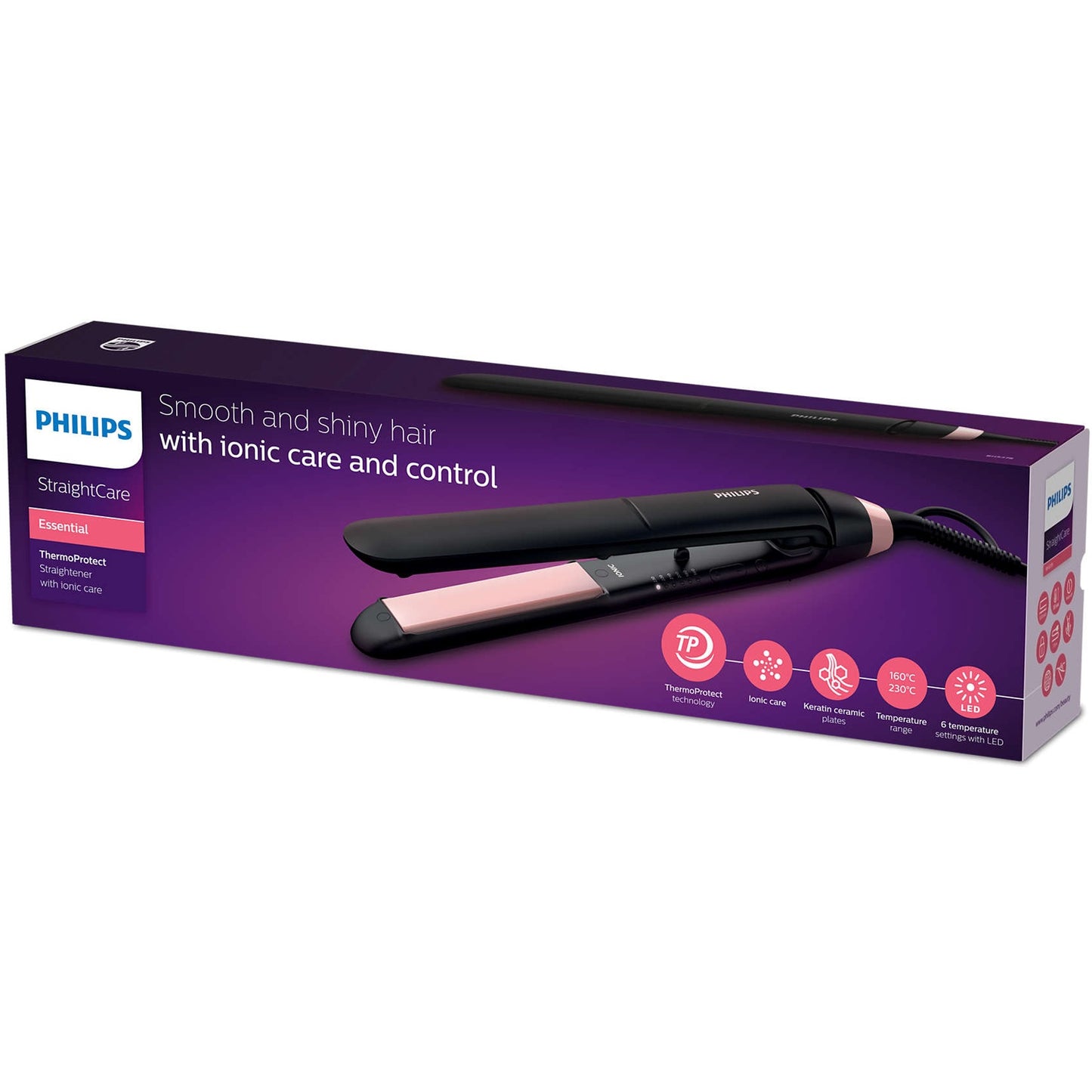 Flat iron ThermoProtect BHS378